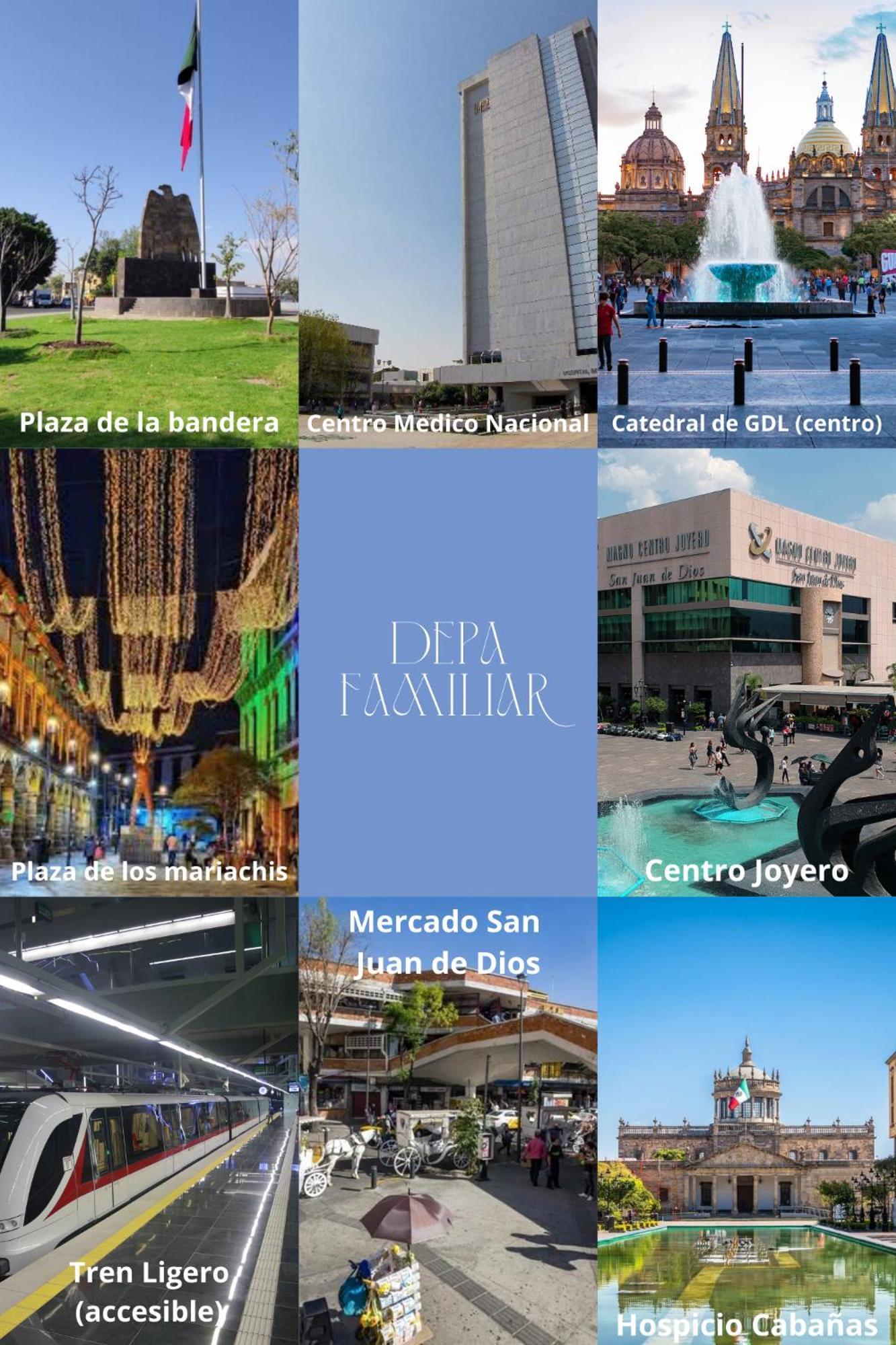 Appartement Depa Familiar Centrico Gdl Con Estacionamiento à Guadalajara Extérieur photo